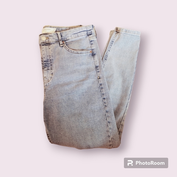 ASOS Topshop Jamie High Rise Skinny Jeans - Picture 4 of 9